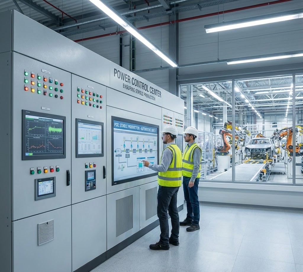 Power Control Centers (PCC) for Automotive Manufacturing: Ensuring Stable Production Lines