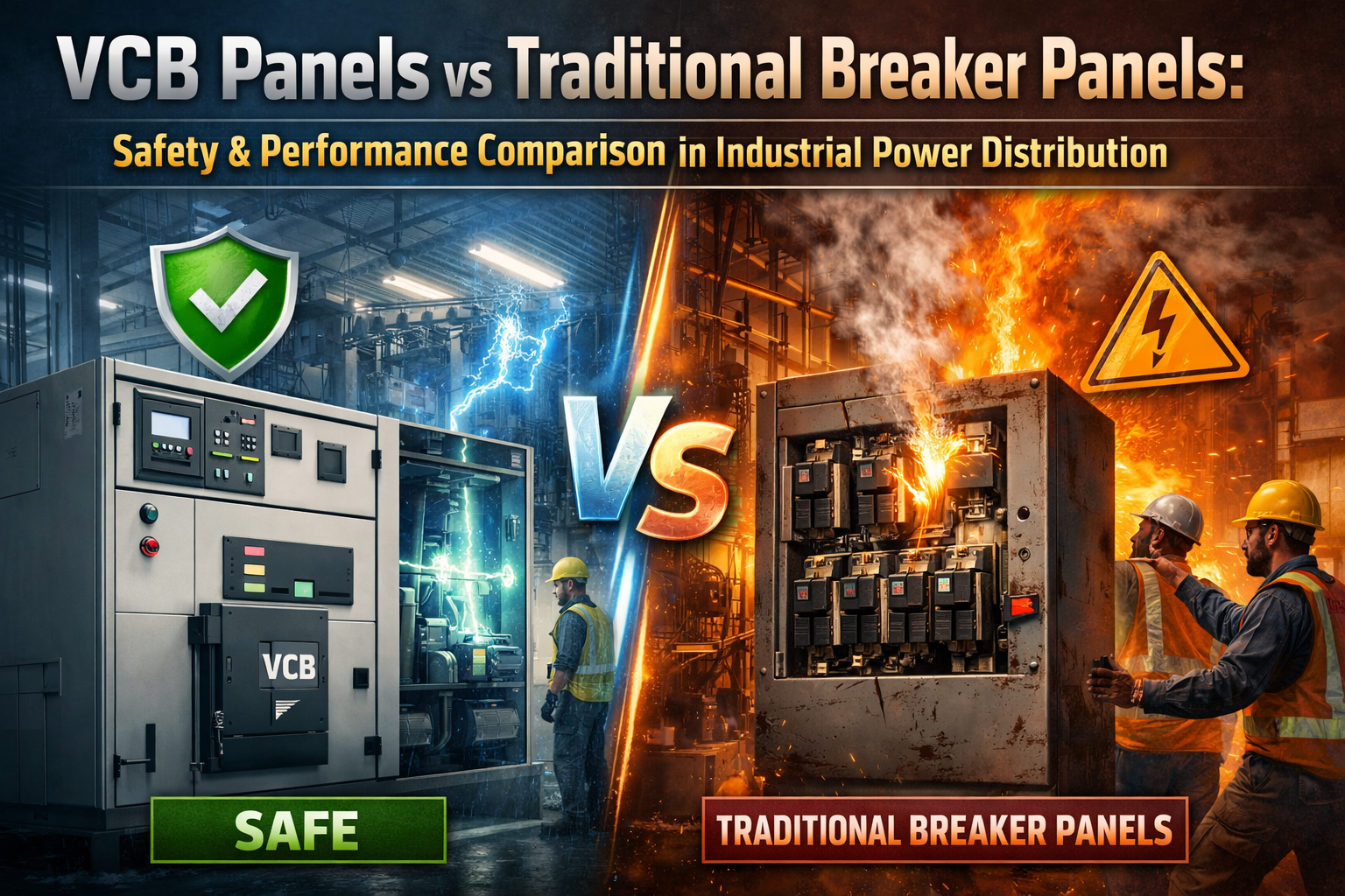 VCB Panels vs Traditional Breaker Panels